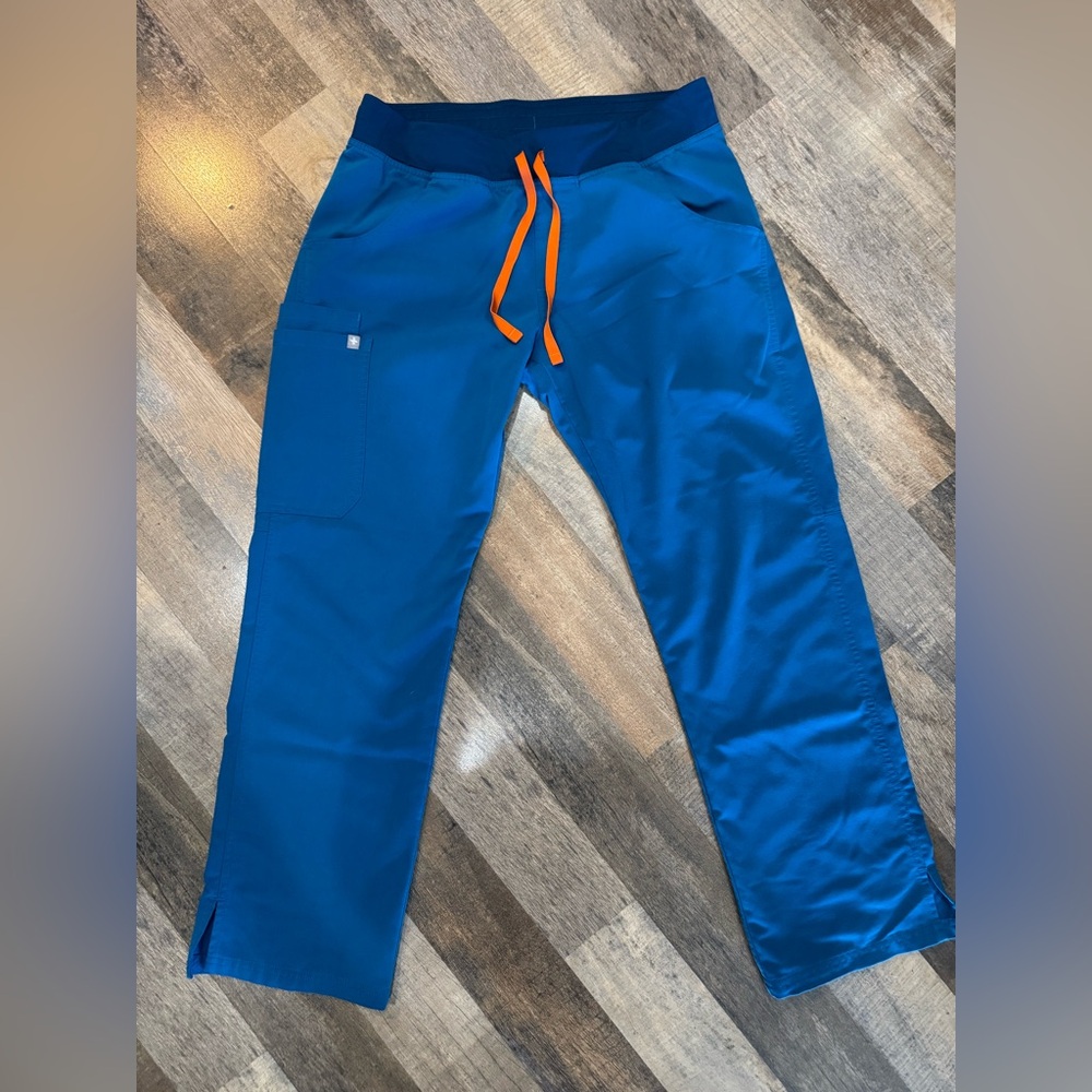 Women’s Figs Scrubs Pants in Color: Deep Reef- Medium-P